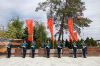 «Рубеж Сталинградской доблести»: у подножия Мамаева кургана открыли вторую очередь нового мемориала