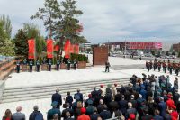 «Рубеж Сталинградской доблести»: у подножия Мамаева кургана открыли вторую очередь нового мемориала