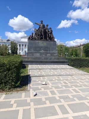 В Волгограде восстановлен памятник героям обороны Царицына