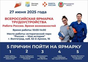Работа России. Время возможностей.