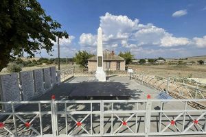 В Иловлинском районе восстановили братскую могилу советских воинов